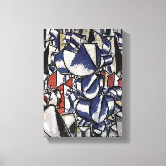 Fernand Leger Contrast of Forms Canvas Afdruk (Voorkant)