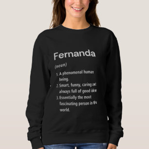 Fernanda naam definitie grappige woordenboek trui