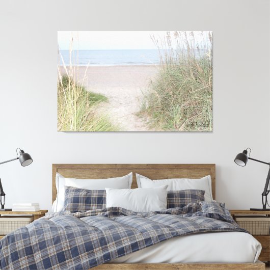 Fernandina Beach Access Canvas Afdruk (Insitu (Slaapkamer))