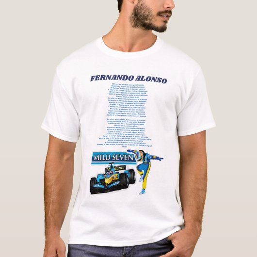 Fernando Alonso F1 Renault t-shirt (Voorkant)