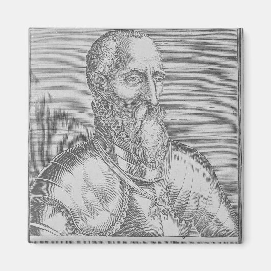 Fernando Alvarez de Toledo, 3e hertog van Alba Magneet (Voorkant)