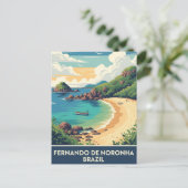 Fernando de Noronha Brazil Briefkaart (Staand voorkant)