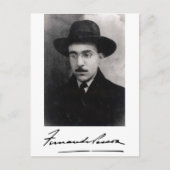 Fernando Pessoa Briefkaart (Voorkant)