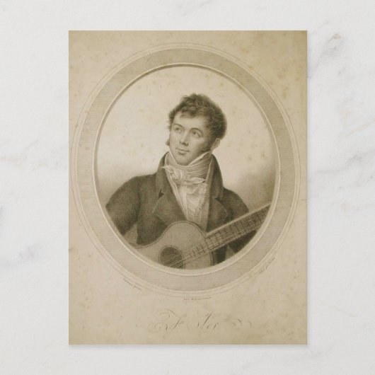 Fernando Sor Briefkaart (Voorkant)