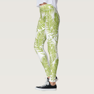 Ferne à plumes sur les Leggings