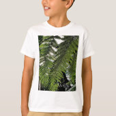 fernebladpatroon kinder t-shirt (Voorkant)