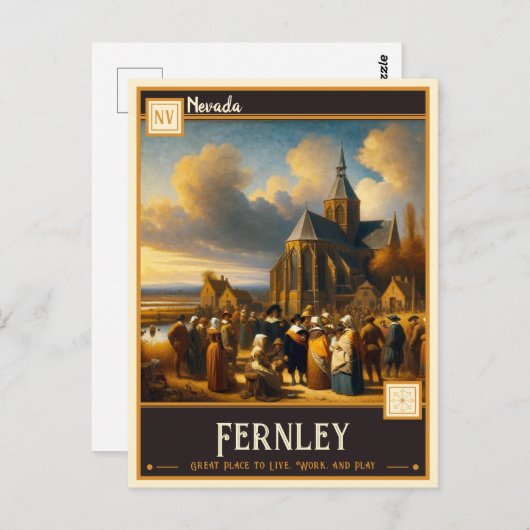 Fernley, Nevada |  Briefkaart (Voorkant / Achterkant)