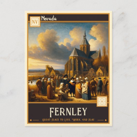 Fernley, Nevada |  Briefkaart (Voorkant)