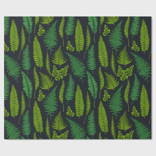 Ferns Cadeaupapier (Vlak)