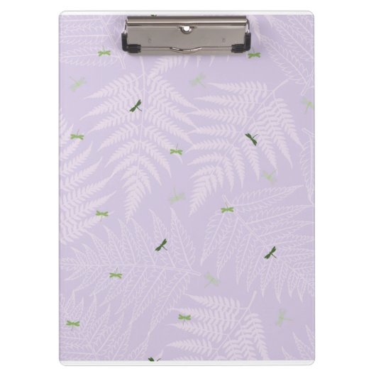 Ferns & Dragonflies Klembord (Voorkant)