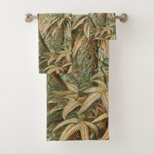 Ferns, Filicinae Laubfarne door Ernst Haeckel Bad Handdoek