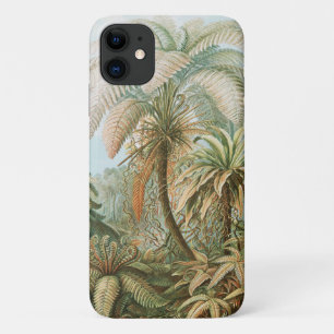 Ferns, Filicinae Laubfarne door Ernst Haeckel iPhone 11 Hoesje