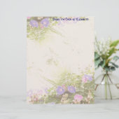 Ferns Morning Glory Letterhead (Staand voorkant)