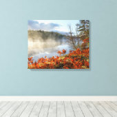 Ferns op Shoreline | Paradise, Michigan Canvas Afdruk (Insitu (Houten vloer))