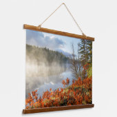 Ferns op Shoreline | Paradise, Michigan Hangend Wandkleed (Gebogen)