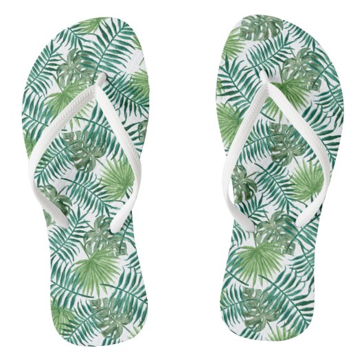 Ferns & Palms Teenslippers (Voetbed)