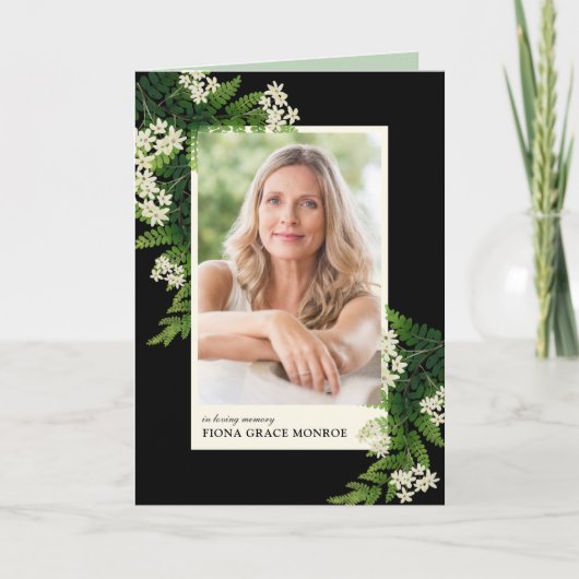 Ferns Photo Memorial Fold Programme (Devant)