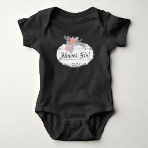 Ferns Rozen Acorns Bloemenmeisje Wedding Party Romper