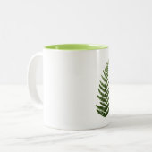 Ferns Tweekleurige Koffiemok (Voorkant links)