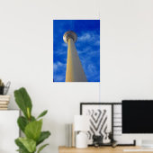 fernsehturm berlin blue poster (Thuiskantoor)