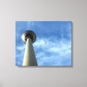 fernsehturm berlin canvas afdruk