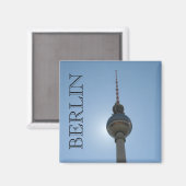 fernsehturm berlin magneet (Voorkant / Achterkant)
