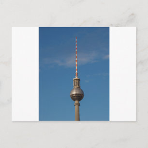 Fernsehturm Television Tower Alexanderplatz Berlin Briefkaart