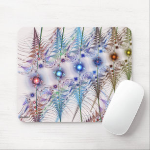 Ferns'N Flowers Abstract Muismat