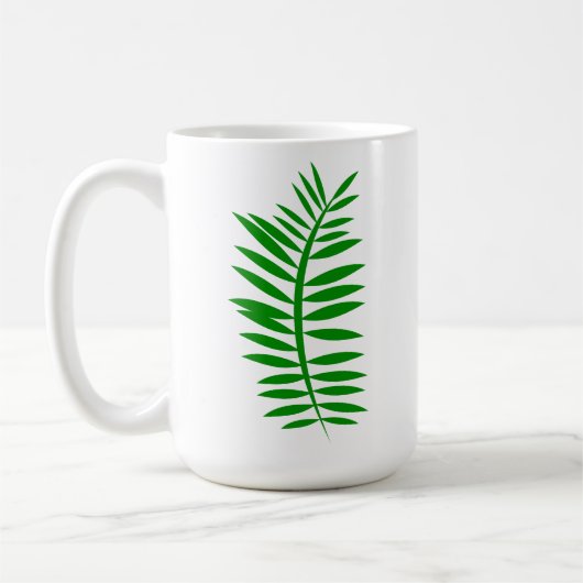 Ferntree leaf koffiemok (Links)