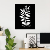 Ferntree leaf poster (Thuiskantoor)