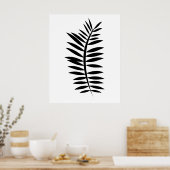 Ferntree leaf poster (Keuken)