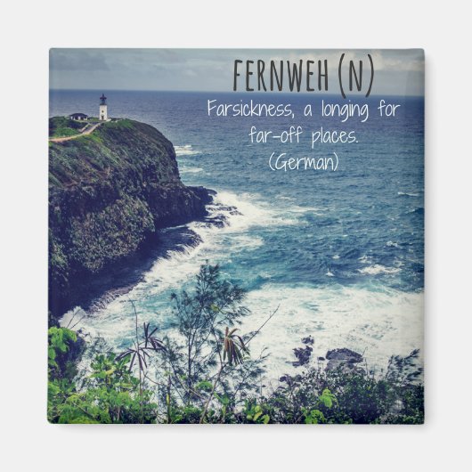 Fernweh Magnet (Devant)