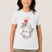Ferr Hugs Cat Valentijn Shirt (Voorkant)