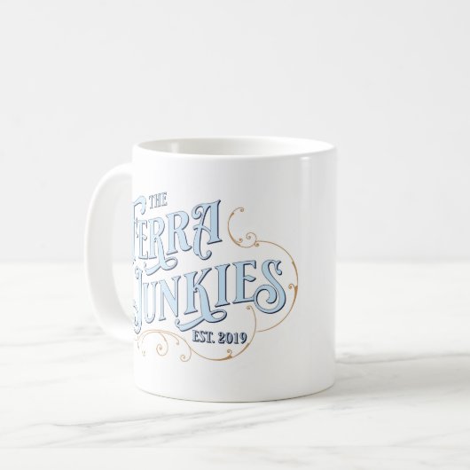 Ferrajunkies lundi Mug (Devant gauche)