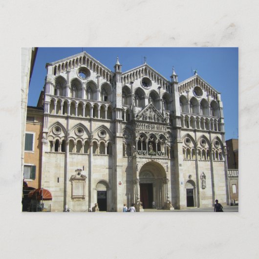 Ferrara (Italië) - cattedrale Briefkaart (Voorkant)