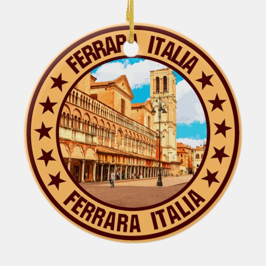 Ferrara Keramisch Ornament (Achterkant)