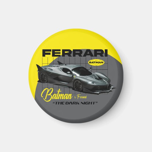 Ferrari batman magneet (Voorkant)