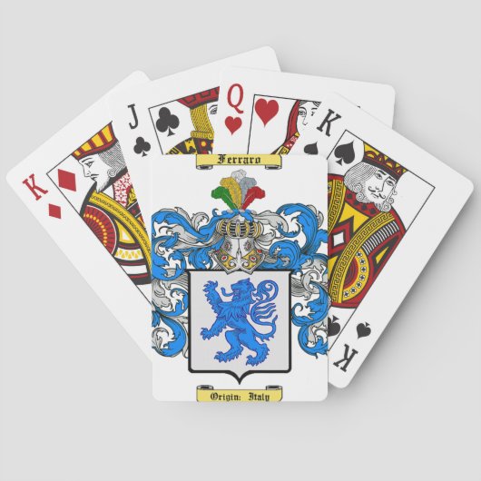 Ferraro Pokerkaarten (Achterkant)