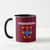 Ferreira Surname Custom Ringer Mok (Links)