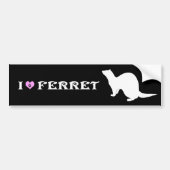 Ferret (5) bumpersticker (Voorkant)