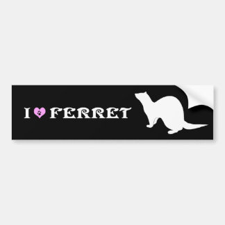 Ferret (5) bumpersticker