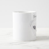 Ferret Dessin Jumbo Mug (Devant)