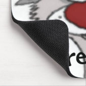 Ferret Face Mousepad Muismat (Hoek)