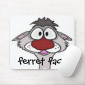 Ferret Face Mousepad Muismat (Met muis)