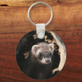 Ferret Face Sleutelhanger (Voorkant)