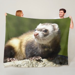 FERRET FLEECE DEKEN