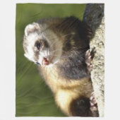 FERRET FLEECE DEKEN (Voorkant)