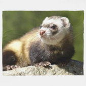 FERRET FLEECE DEKEN (Voorkant (Horizontaal))