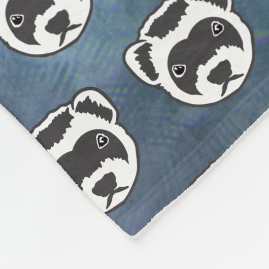 Ferret Fleece Deken (Hoek)