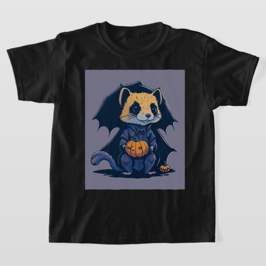 Ferret Halloween Party T-shirt (Laagn)